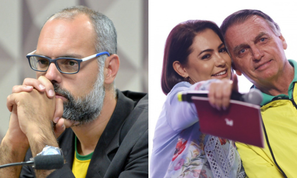 Michelle rebate Allan dos Santos e nega ter endossado Tarcísio ao Planalto