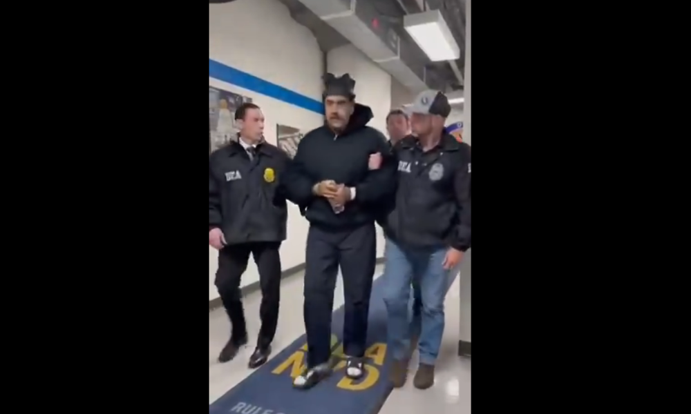 Casa Branca divulga vídeo de Maduro algemado em Agência Antidrogas nos EUA