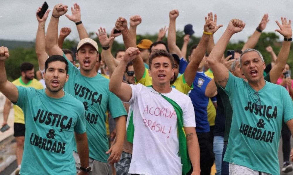 Caminhada de Nikolas será concluída com ato em Brasília neste domingo
