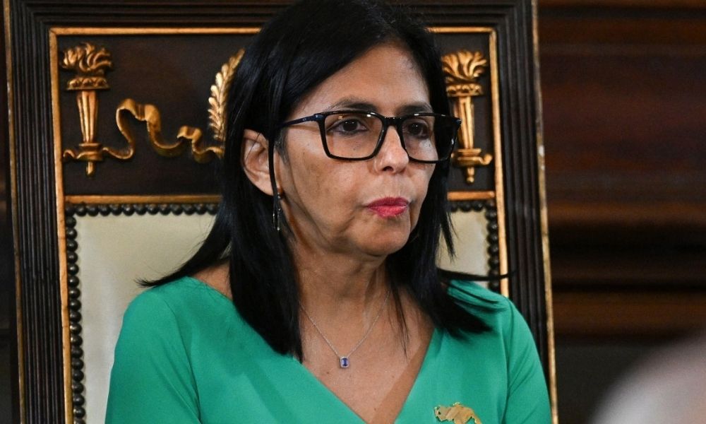 ‘Não há agente externo governando a Venezuela’, diz Delcy Rodriguez