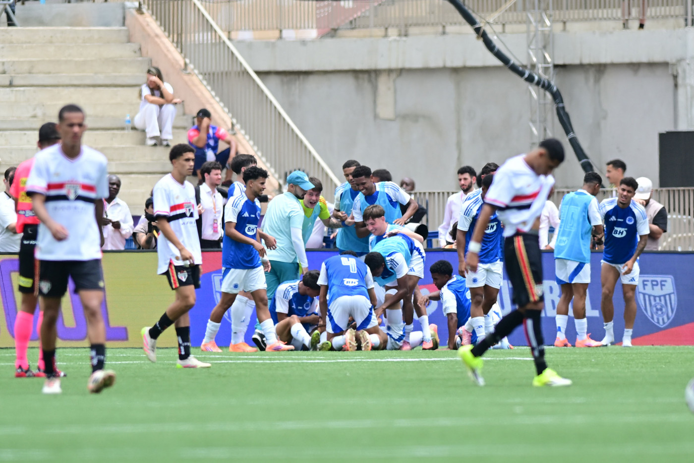 Cruzeiro bate o São Paulo em jogo equilibrado e conquista o título da Copinha