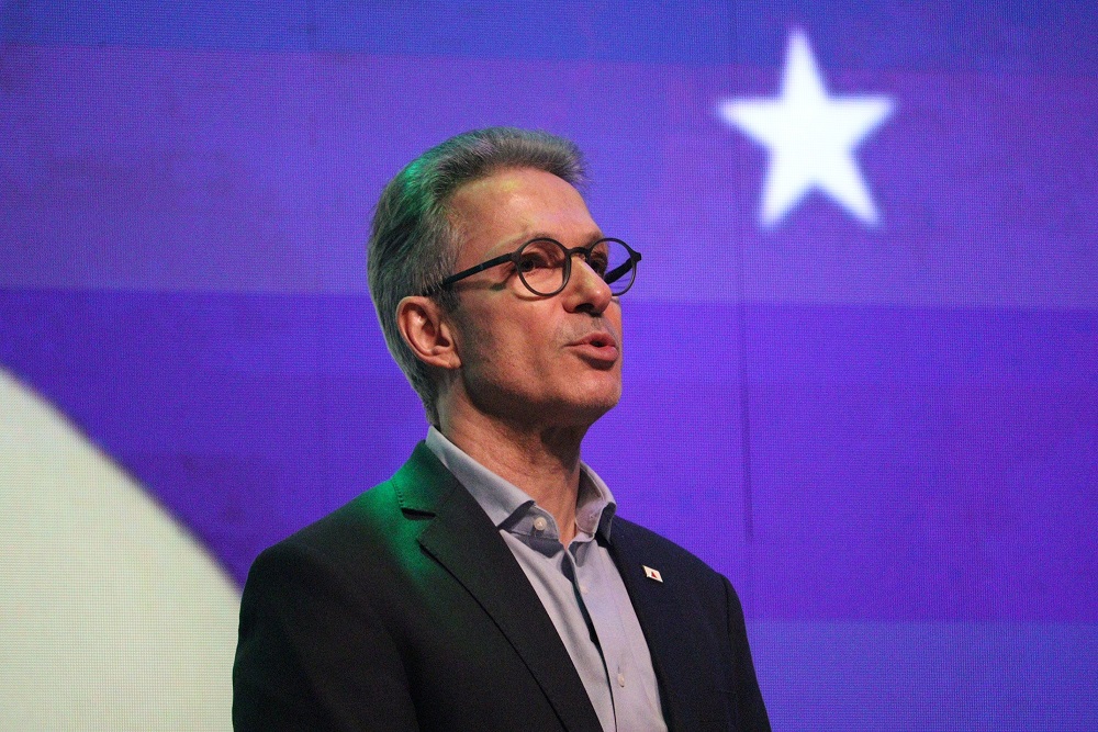 Cotado a vice de Flávio, Zema reafirma candidatura: ‘No 2º turno, estaremos juntos’