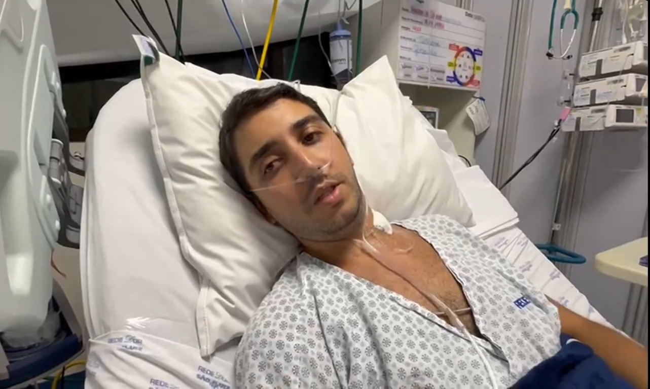 Viúvo de mulher que morreu após nadar em piscina: ‘Sentia o peito arder’