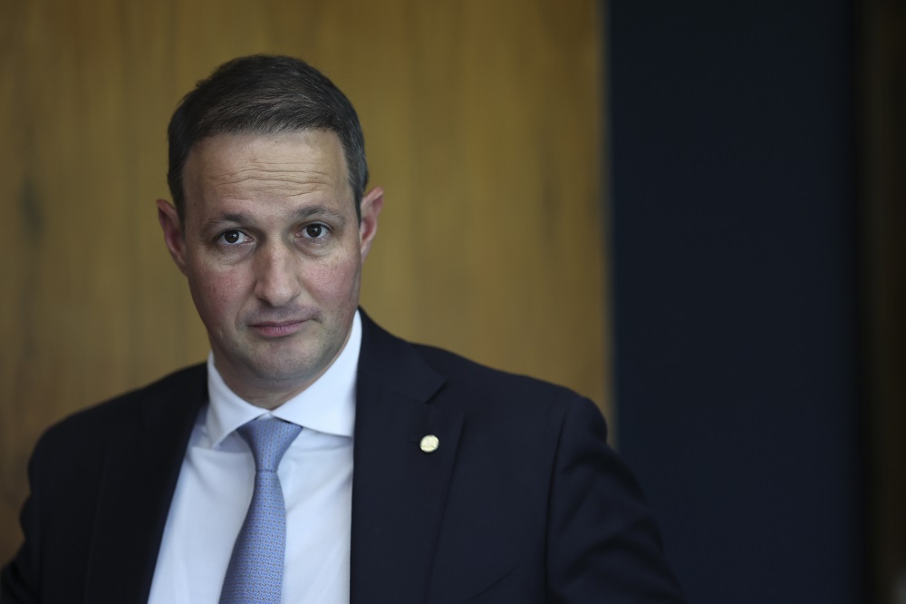 ‘Meu foco é a disputa pelo Senado’, diz Guilherme Derrite