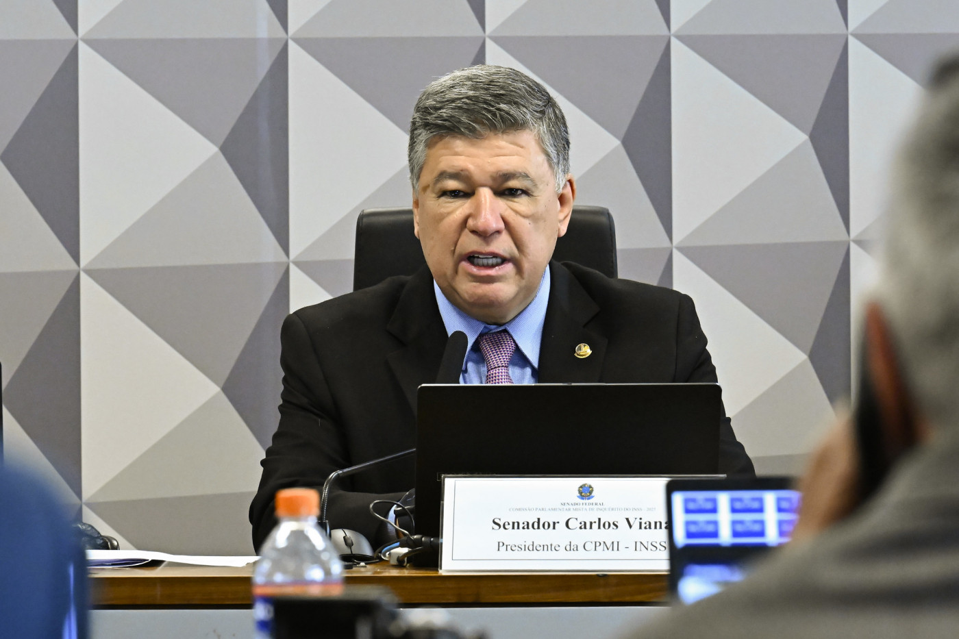 CPMI do INSS avalia condução coercitiva de Daniel Vorcaro, dono do Banco Master