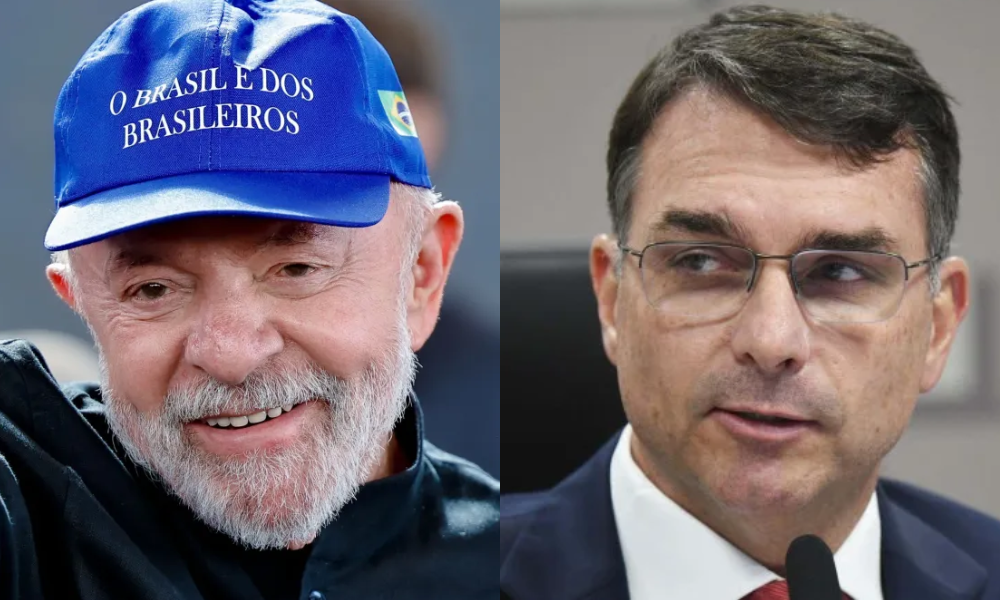 Pesquisa Atlas/Bloomberg: Lula e Flávio Bolsonaro empatam no 2º turno