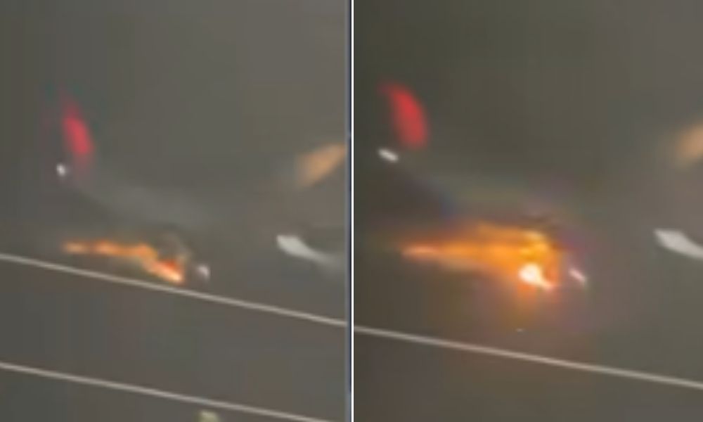 Quais as possíveis causas da explosão em avião durante decolagem em SP