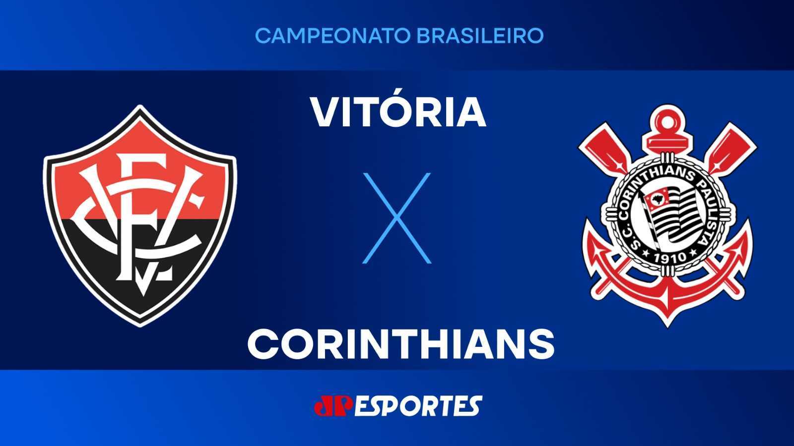 Vitória x Corinthians: assista à transmissão da Jovem Pan ao vivo