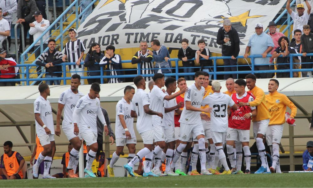 Santos derrota Falcon-SE por 2 a 0 e avança à segunda fase da Copinha 